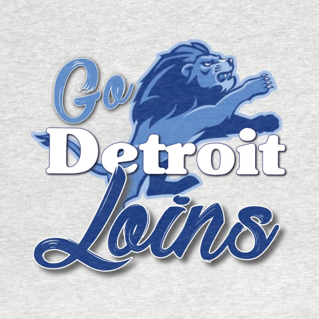 detroit lions by Light Up Glow 